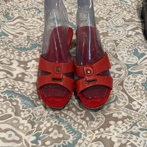 Nine West Red Women's Sandals